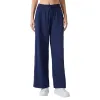 Dark blue sportswear pants for men and women, casual fitness stretch drawstring long pants Item Picture